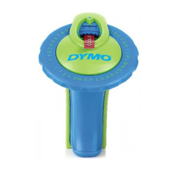 Dymo Cool Clicks Labelmaker A2195a-US User Manual