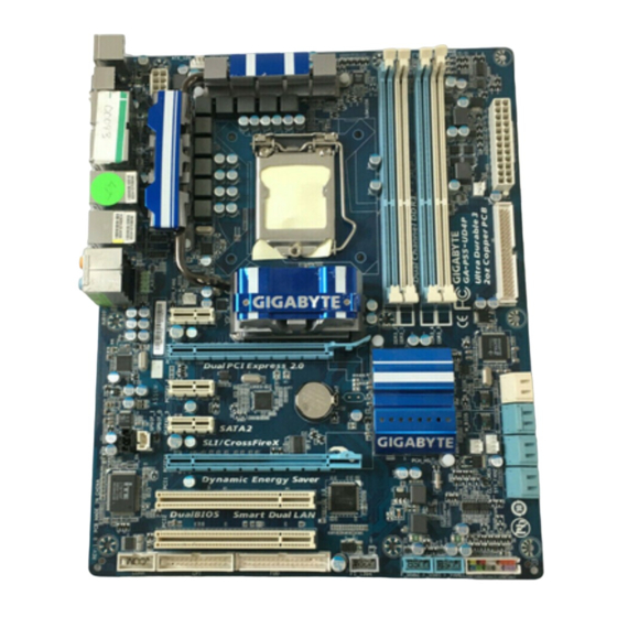Gigabyte GA-P55-UD4P User Manual
