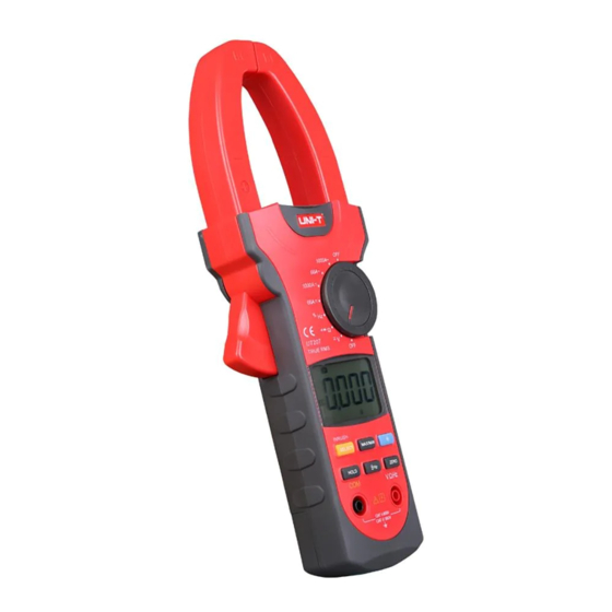 UNI-T UT207 Operating Manual