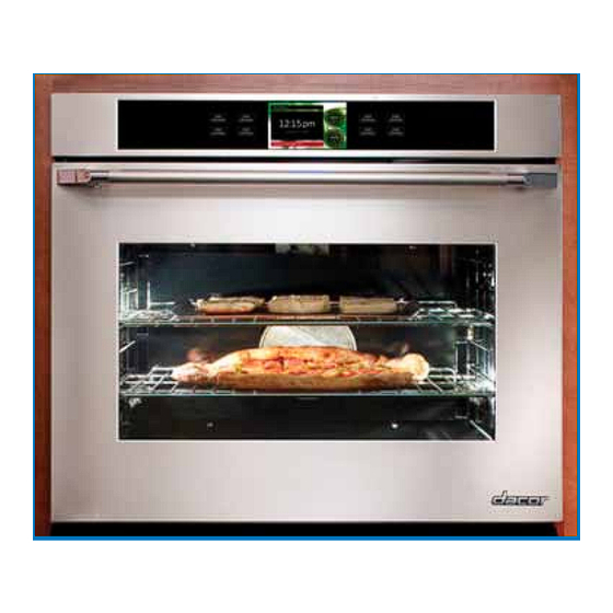 Dacor DYO130 Use And Care Manual