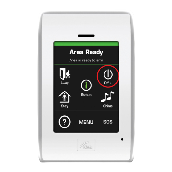 Hills Reliance TouchNav User Reference Manual