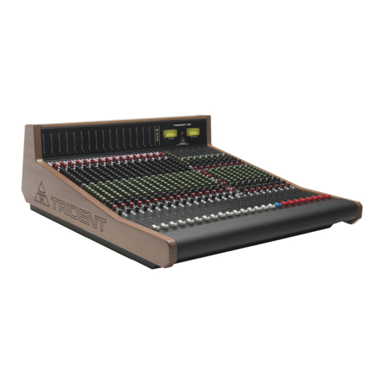 Trident 80 EQ Owner's Manual