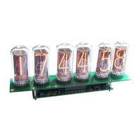 TUBEHOBBY Nixie Clock NCV2.1 User Manual