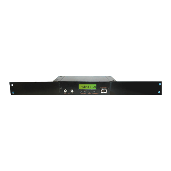 PREMIER TECHNOLOGIES Hybrid 7100 Series Quick Start Manual