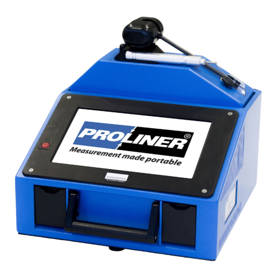 PRODIM Proliner Quick Start Manual