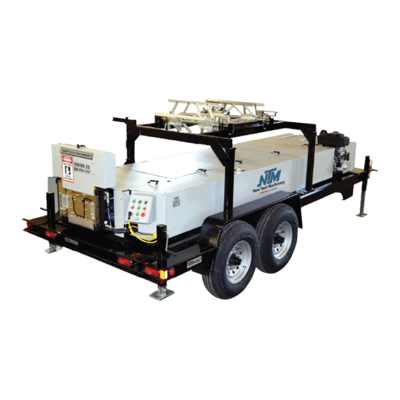 NTM BG7 Box Gutter Machine Manuals
