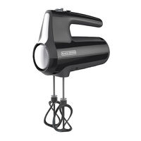 Black & Decker PERFORMANCE HELIX MX610-01 Use And Care Manual