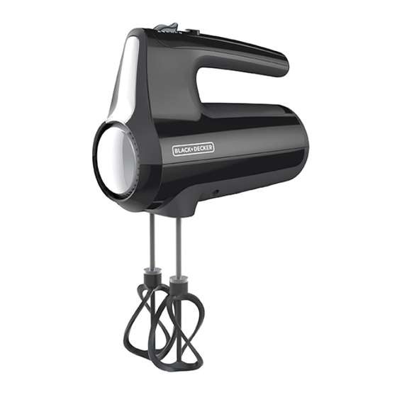 Black & Decker PERFORMANCE HELIX MX610-01 Use And Care Manual