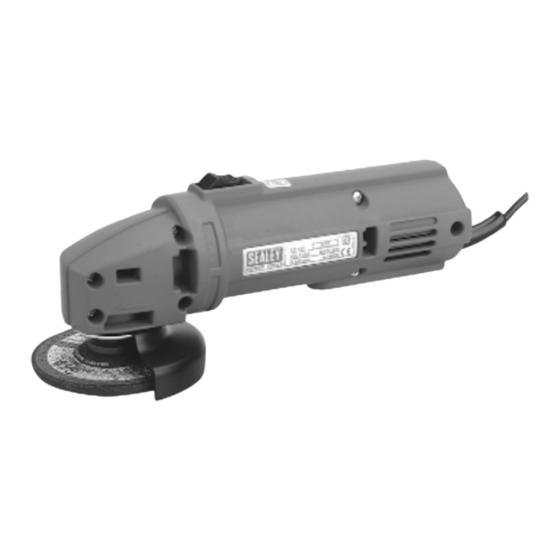 Sealey SG100 Instructions