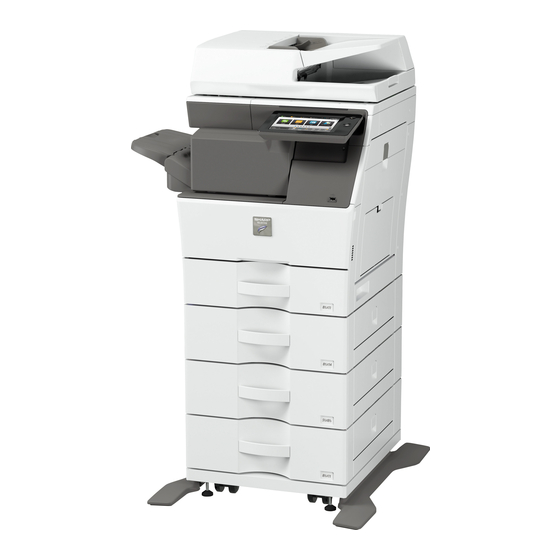 Sharp MX-B476W Quick Start Manual