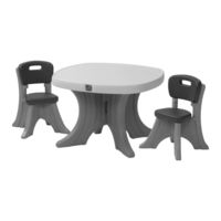 Step2 New Traditions Table & Chairs 8968/7089 Assembly