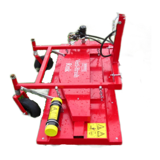 Redexim Verti-Brush 1500 Operating Instructions And Spare Parts List