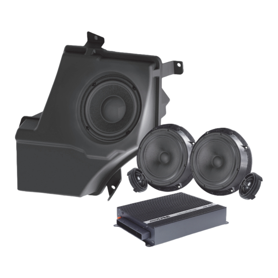 Alpine SPC-100ML Installation Manual