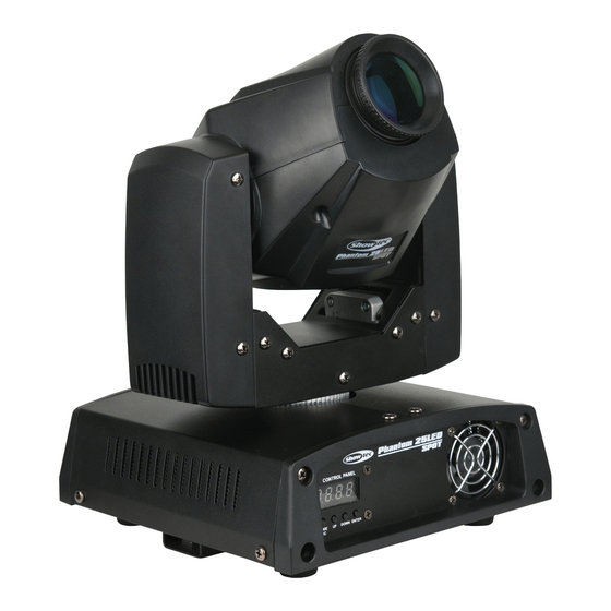 SHOWTEC Phantom 25 LED Wash User Manual