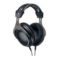 Shure SRH1840 Instruction Manual