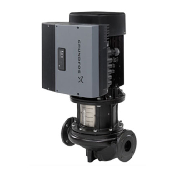 Grundfos TPE Installation And Operating Instructions Manual