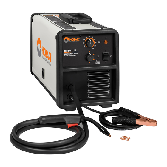 Hobart Welding Products Handler 125 Owner's Manual