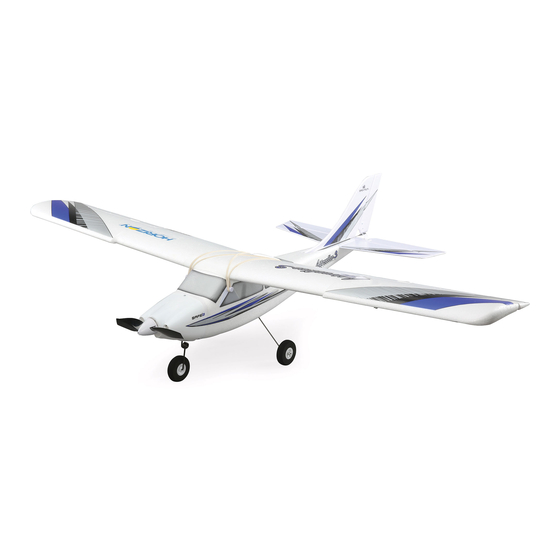 HobbyZone Mini Apprentice S Quick Start Manual