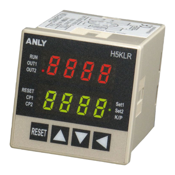 Anly H5KLR User Manual