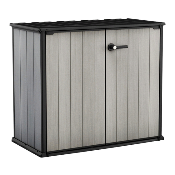 Keter Duotech Patio-Store 1921234 User Manual