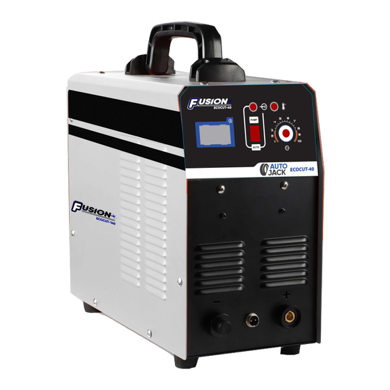 User Manuals: Autojack ECOCUT-40 Plasma Cutter Inverter