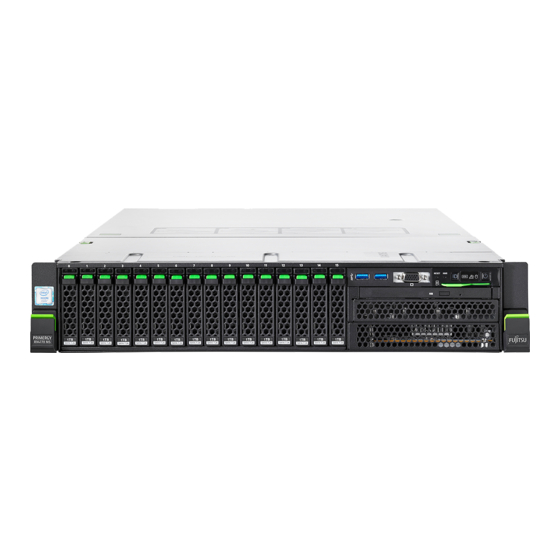 Fujitsu PRIMERGY RX4770 M5 Upgrade And Maintenance Manual