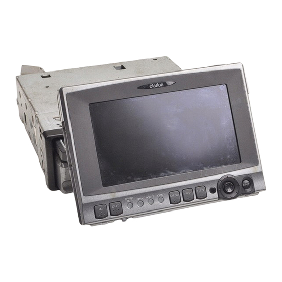Clarion NVS613 Service Manual