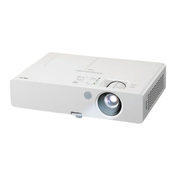 Panasonic PT-LB1VU Brochure & Specs