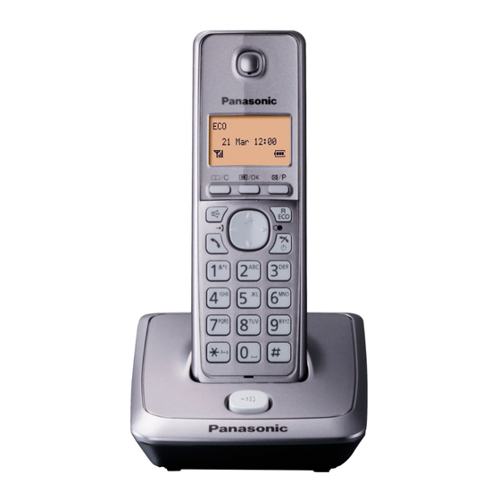 Panasonic KX-TG2721M Service Manual