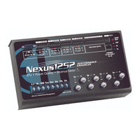 Nexus 1252 Installation & Operation Manual