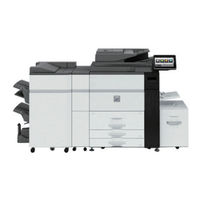 Sharp MX-M905 Quick Start Manual