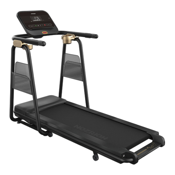 Horizon Fitness TT5.0 Operation Manual