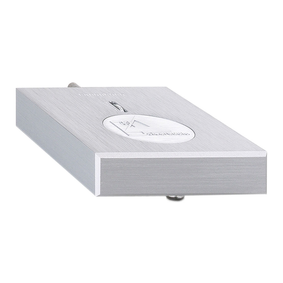 Clearaudio Nano phono User Manual