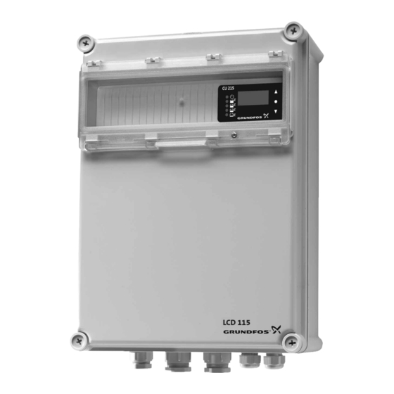 Grundfos LC 115 Series Installation And Operating Instructions Manual