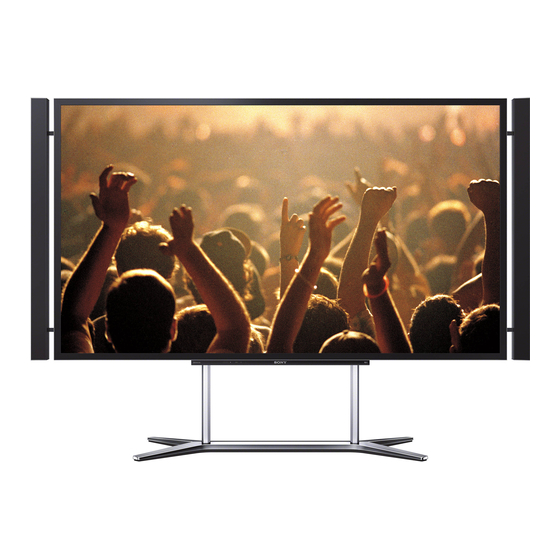 Sony Bravia XBR-84X900 I-Manual