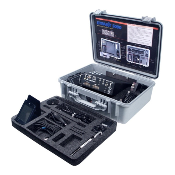 E-TRAK/R 5000 Manuals