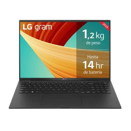 LG 17Z90R Series Owner's Manual