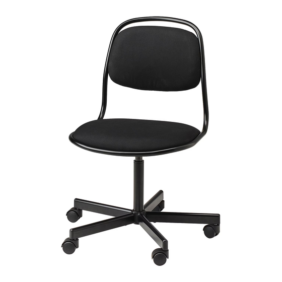 IKEA ORFJALL Manual
