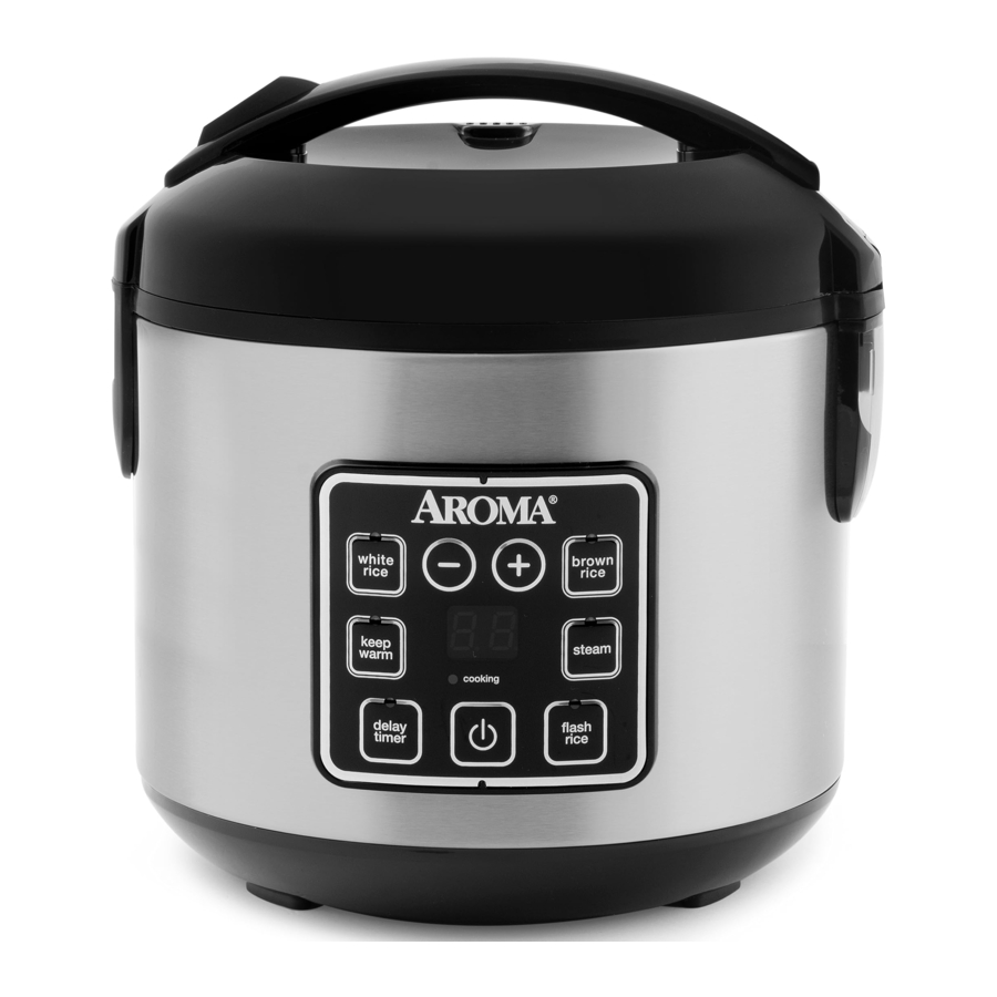 Aroma ARC-914SBD - Rice & Grain Multicooker Manual
