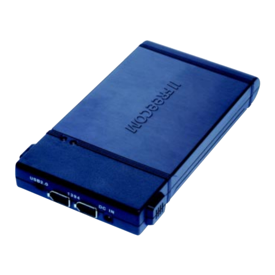 Freecom FHD-2 Manual