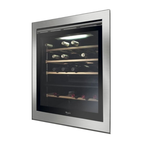 User Manuals: Whirlpool ARC 229 Built-In Wine Cooler