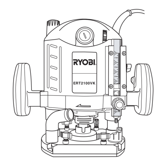 Ryobi ERT2100VK Manuals