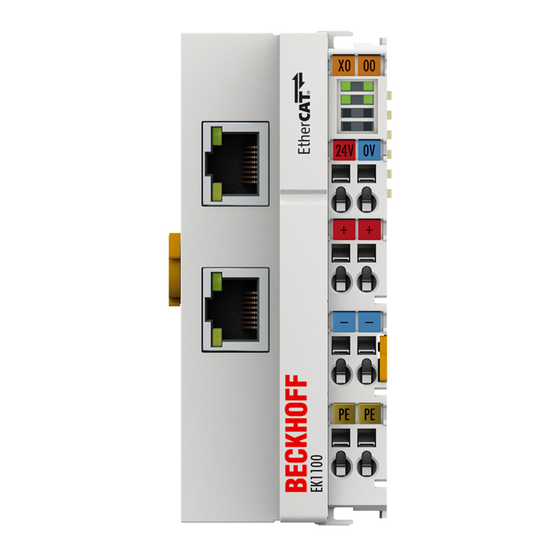 Beckhoff EK1541 Documentation