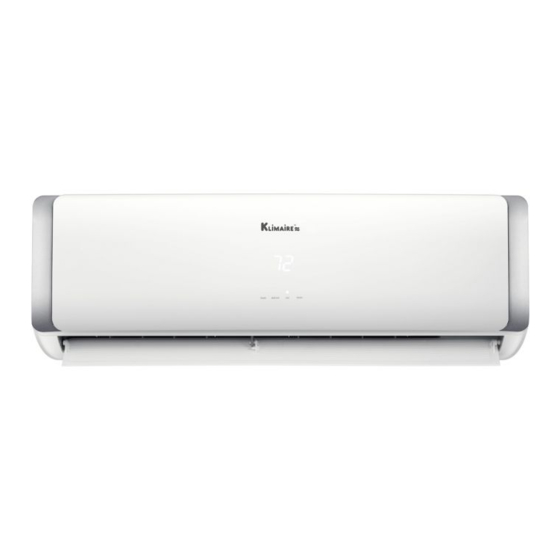 Klimaire KSIH009-H225-IW Service Manual
