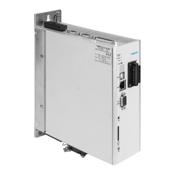 User Manuals: Festo CMMP-AS-C5-3A-M0 Motor Controller