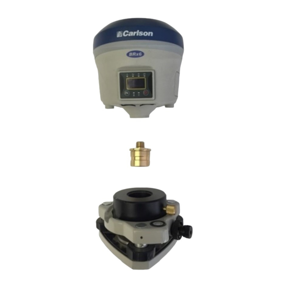 Carlson BRx6 Quick Start Manual