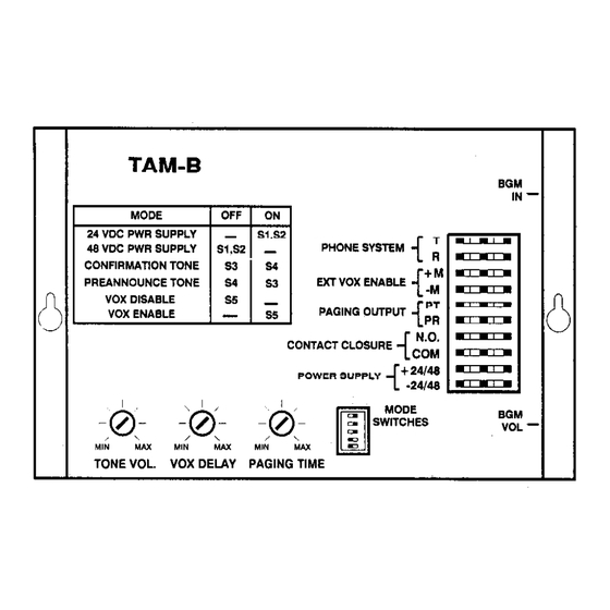 Voice America Telecom: Paging Systems