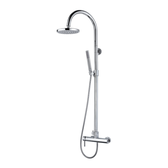 Bossini Diamond Column Installation And Care Instructions