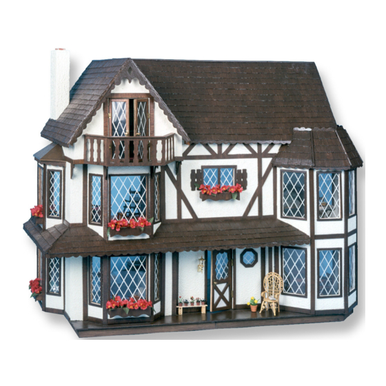 Greenleaf The Harrison Dollhouse Kit Assembly Instructions