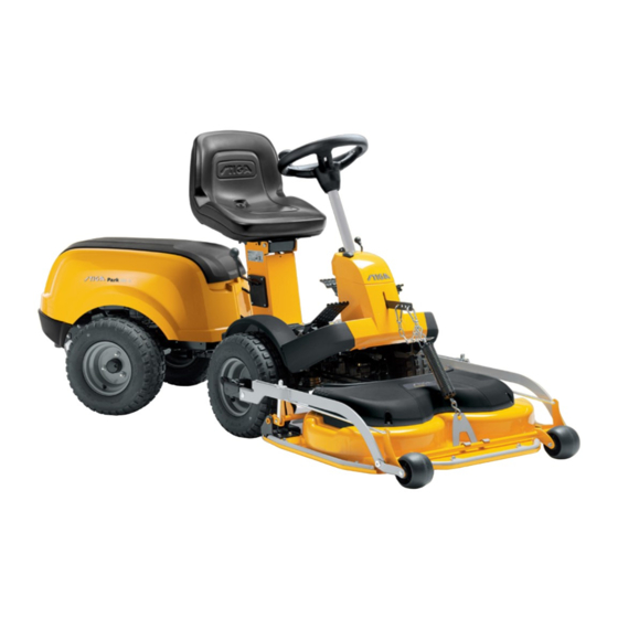 Stiga Park 340 PWX Instruction Manual